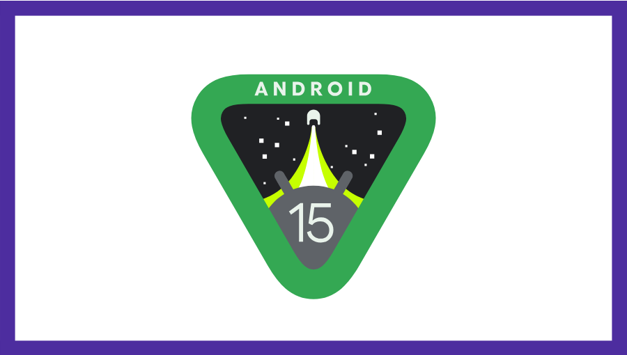 logo android 15.